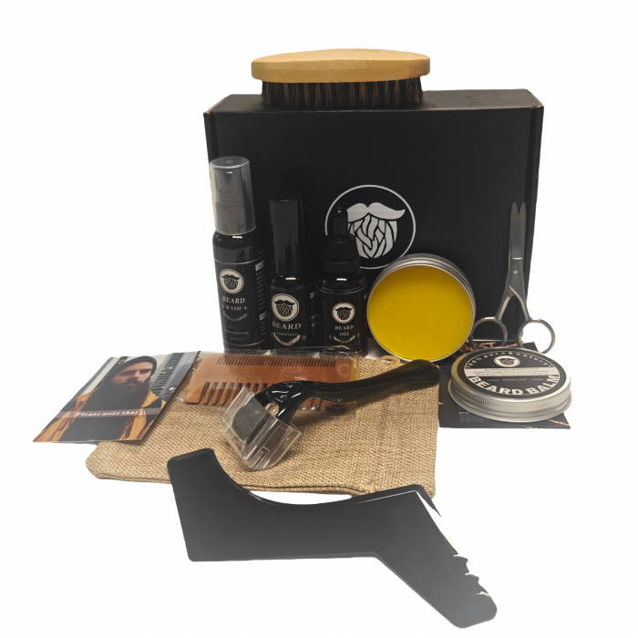 Conjunto de presentes da barba de 10 peças