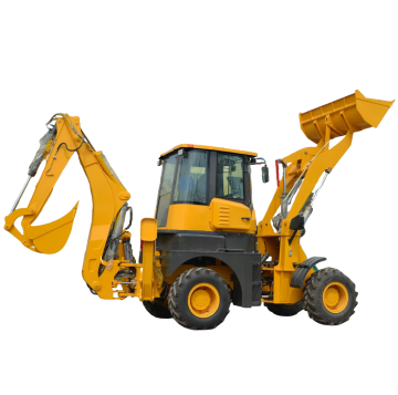 China Small Towable 4WD Mini Backhoe Excavator Loader for Sale