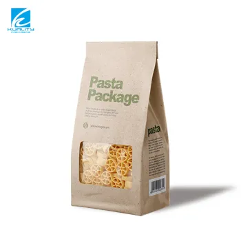 Custom Biodegradable BOPP Food Packaging Bags - 300g to 500g, Colorful & Recloseable for Pasta