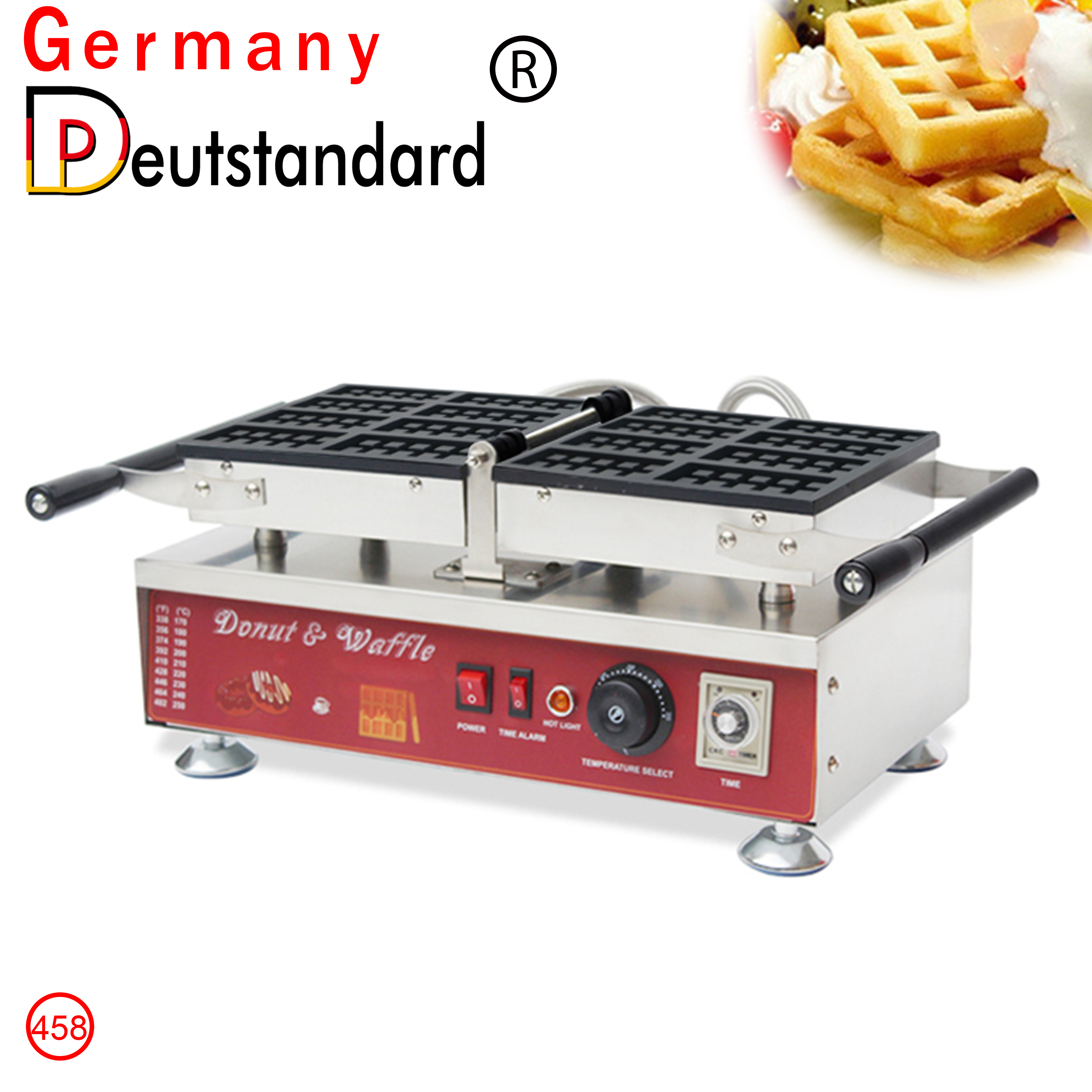 mesin pembuat wafel kisi lattice waffle maker machine