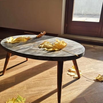 Casual Light Luxus Minimalist Concrete Couchtisch