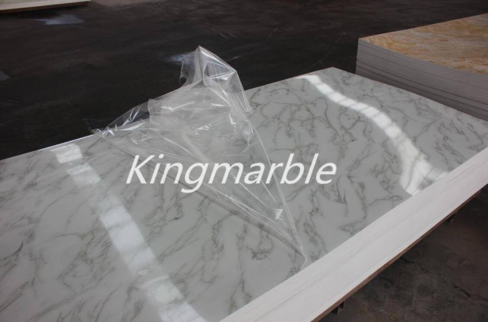 wall decorative uv pvc marble PVC Sheet