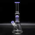 Purple filtered Glass Beaker Bong