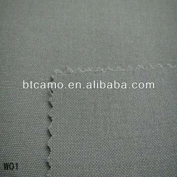 Wool/Polyester Plain dyed fabric for workwear
