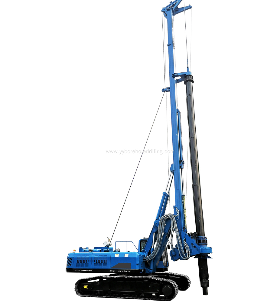 45m bucket rotary drill rig for mineral exploration