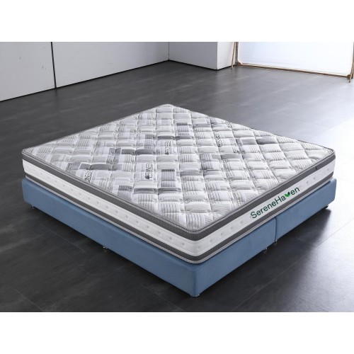 Materasso in acido ialuronico con rivestimento superiore rimovibile