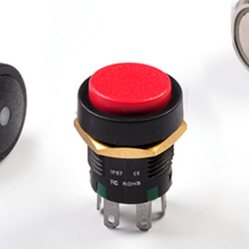 Waterproof 5A 250VAC Pushbutton Switch with CE certificated