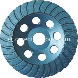 Turbo cup wheel 100mm