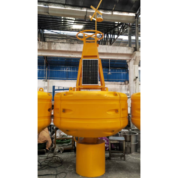 Marine Radar Reflector Navigation Buoys with Solar Beacon Lights