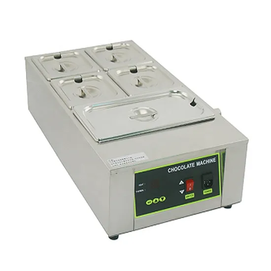 Popular Commercial Electric 5-Pot Chocolate Melting Machine
