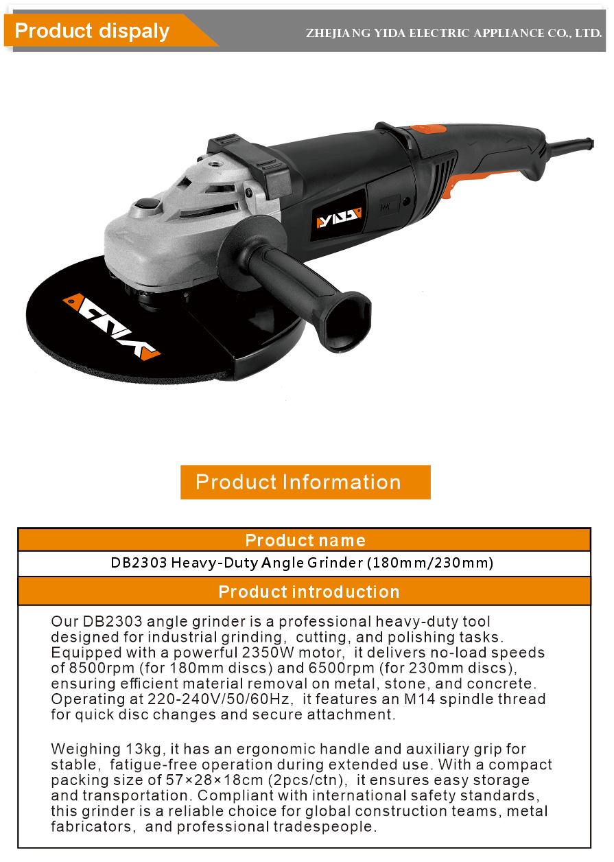 Angle Grinder Electric