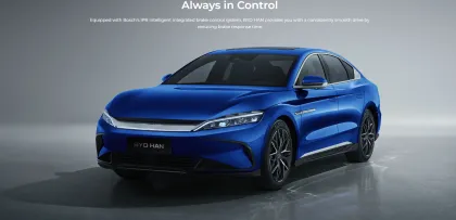 BYD HAN Electric Car - Long Range Pure Electric with High Horsepower