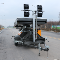 Led Light Tower Trailer telescopic high mast mobile construction solar light tower Manufactory