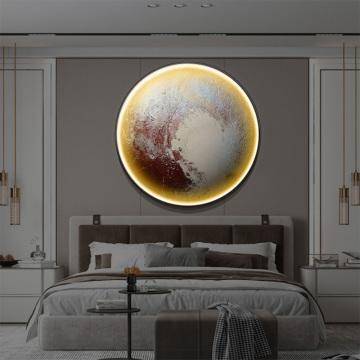 Modern Nordic 80cm LED Moon Lamp with Crystal Modes for Living Room, Bedroom, Corridor