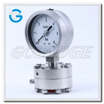 4 Inch Flush Diaphragm Seal Pressure Gauges