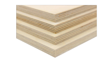 Plywood sheets for interior design