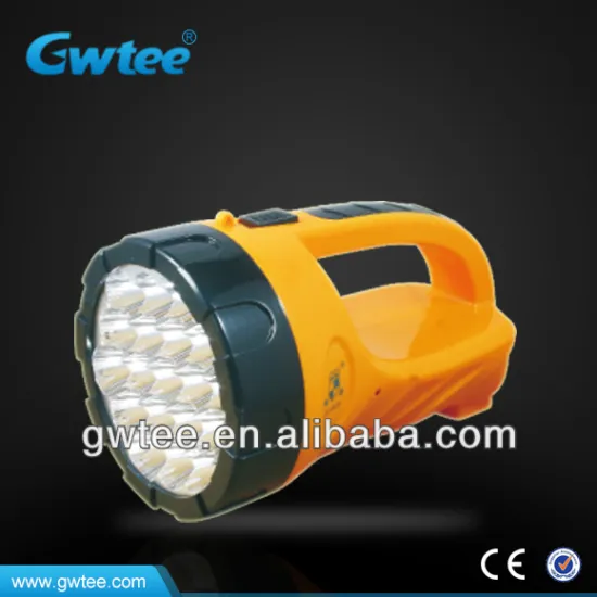 19 LEDs rechargeable led torch light