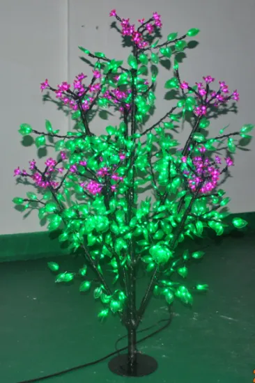 LED Decoration Lilac Tree Lights Iron Beam