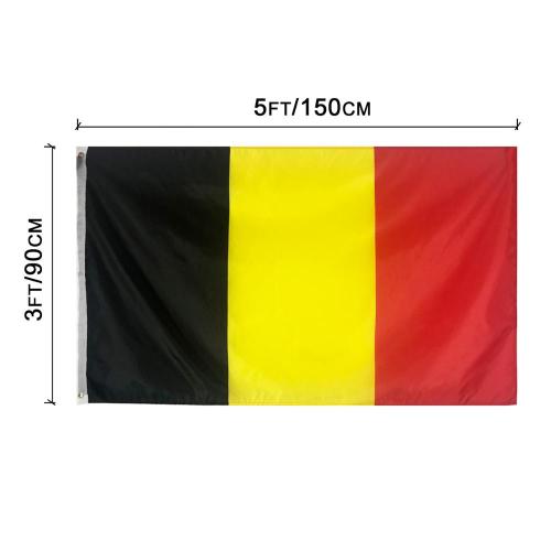 Durable Polyester Belgium National Flag
