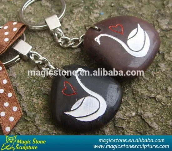 stone key chain gift