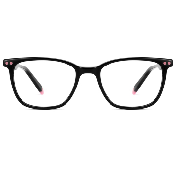 Custom Logo Kids Acetate Optical Frames with Fancy Color Lamination