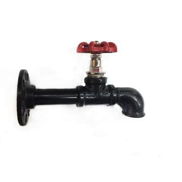 Industrial Vintage Rack Hanger Pipe Faucet Hook Metal Hat Coat Wall mount Hooks