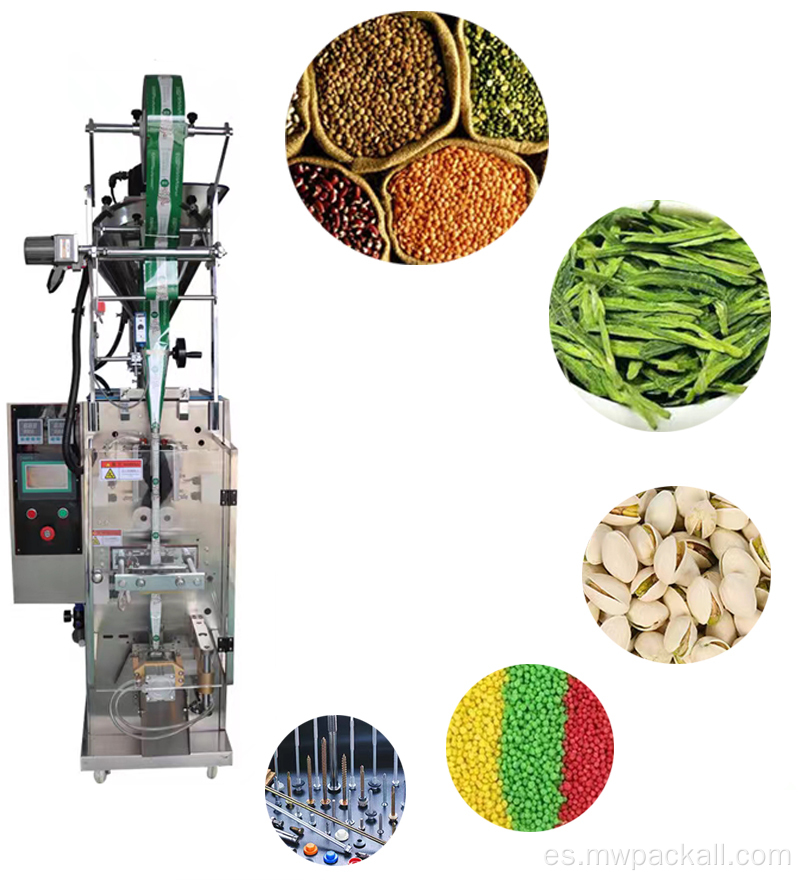 Máquina automática de llenado y sellado de envases dulces