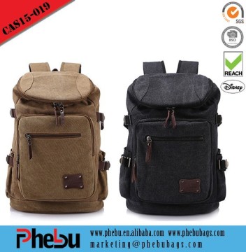 Fashion Shcool Canvas Backpack for Teens