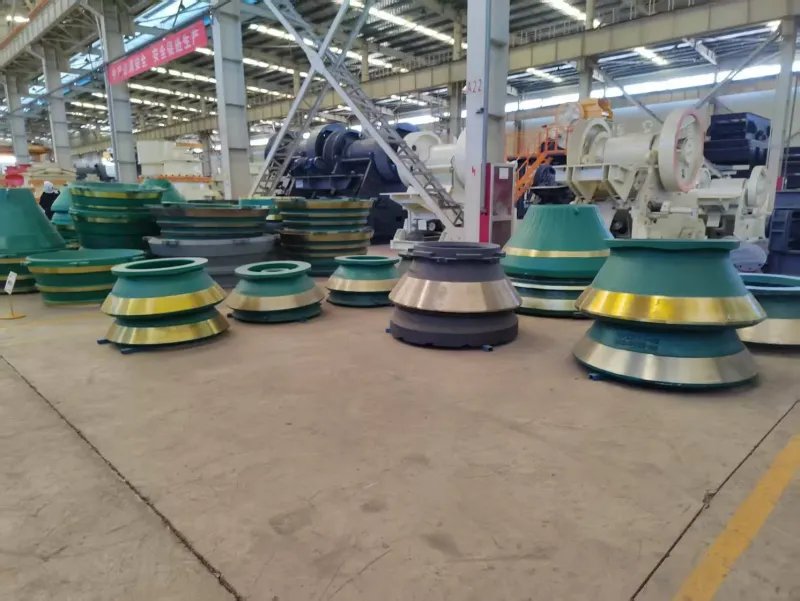 Concave and Mantle Cone Crusher Spare Parts