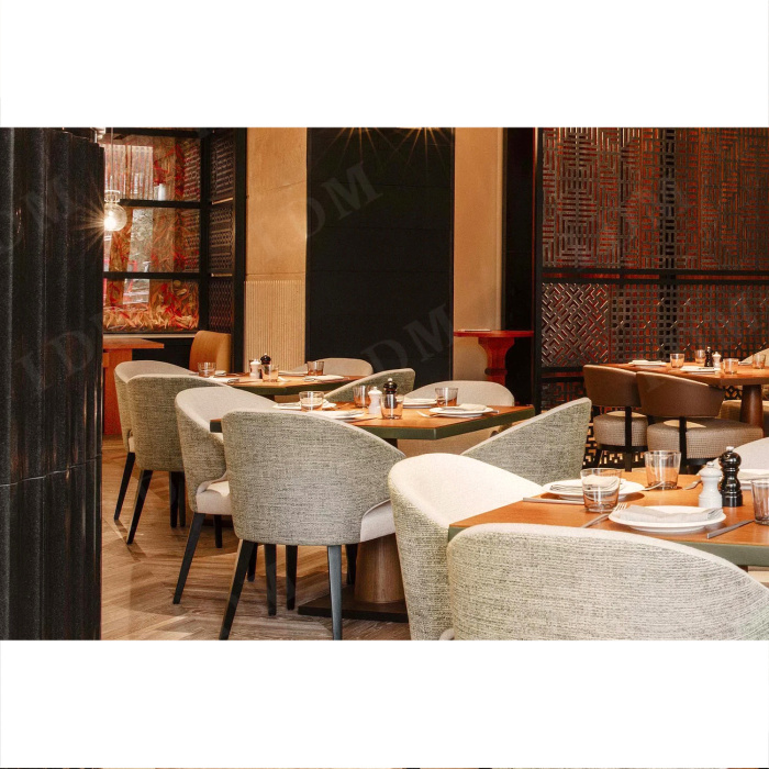 Elegantes muebles de comedor para restaurantes de hoteles