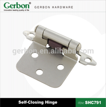 Cranked Self Closing Cabinet Hinge with Spring