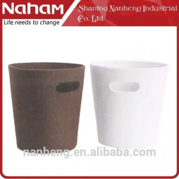 NAHAM Best price Felt Round paper waste bin basket