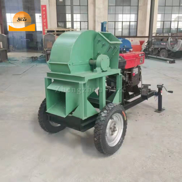 Crusher di segatura in legno diesel: taglio, triturazione e macinazione