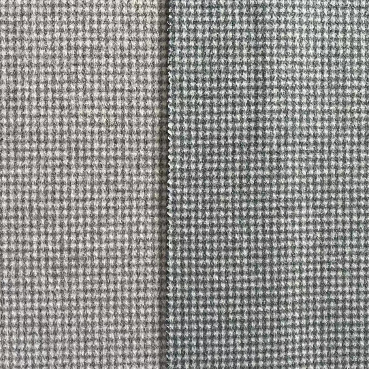 Woven wool chemical fiber blend plaid suit fabric