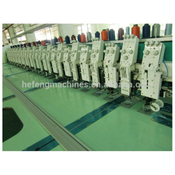 Flat+taping+sequin embroidery computerized embroidery machine