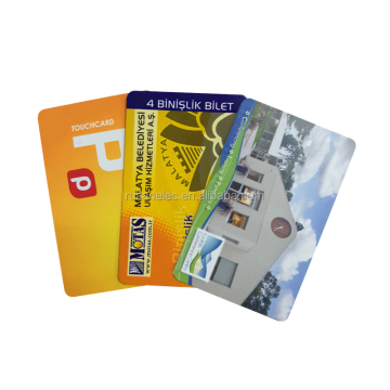 Customized 13.56MHz RFID Paper Ticket Cards for Printing