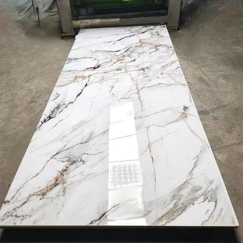 ເອກະສານ marble pvc ເຄືອບ PVC