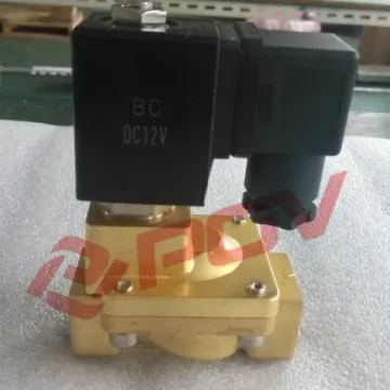 SLPM-25 brass thread water solenoid valve magnetic control valve