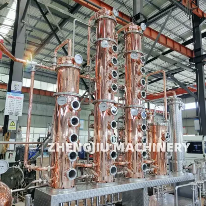 ZJD1000L Vodka Distillation Equipment - Vodka Making Machine