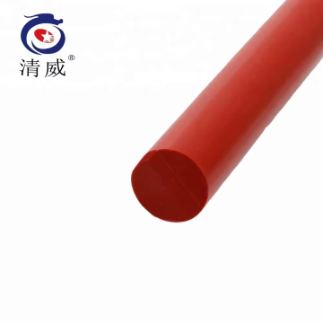 red hard silicone rods and rubber stick