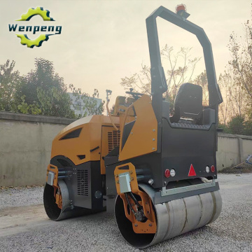 3 Ton Double Drum Vibratory Road Roller Compactor
