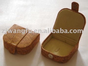 PU leather wrapped jewelry box