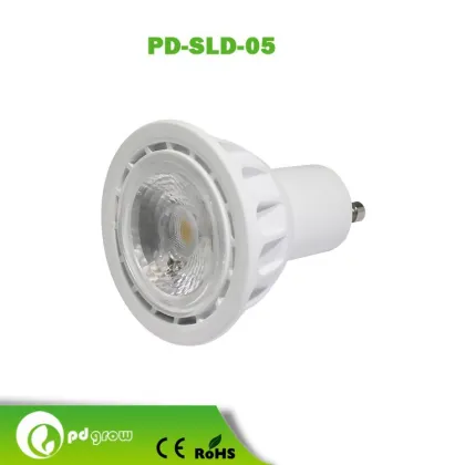 luxury aluminum 6W COB GU10 led spotlight gu10 6w led samsung ac cob