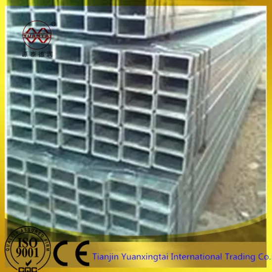 API 5L equivalent SHS pre-galvanized hollow section tube for steel structure