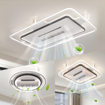 원격 제어 기능이있는 현대적인 Dimmable LED 천장 팬 조명