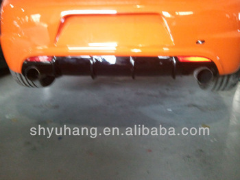 VW cabon fiber rear diffuser cover for scirocco rear bumper                        
                                                Quality Assured