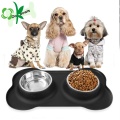 Stainless Steel Non-Slip Silicone Bowl For Pets