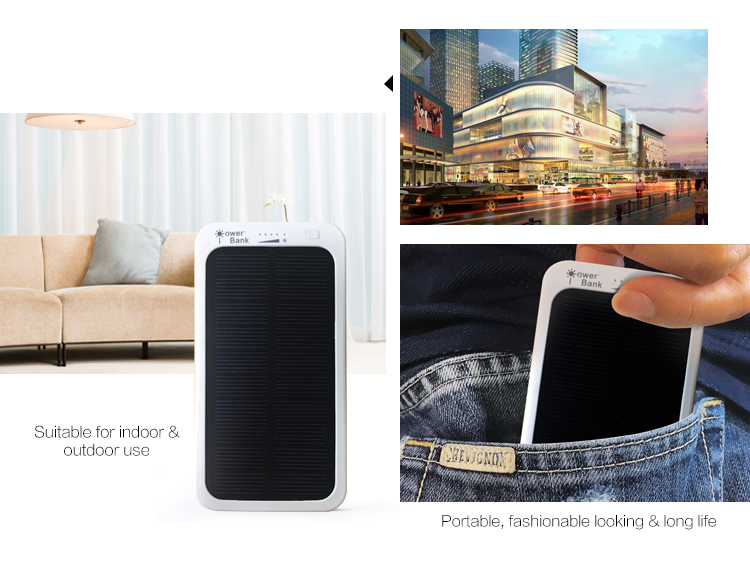 portable charger with solar panel