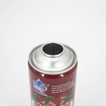 Better printing hair spray aerosol cans
