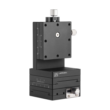 Přesná hliníková slitina ruční s osou XYZ s rybinou 60 mm